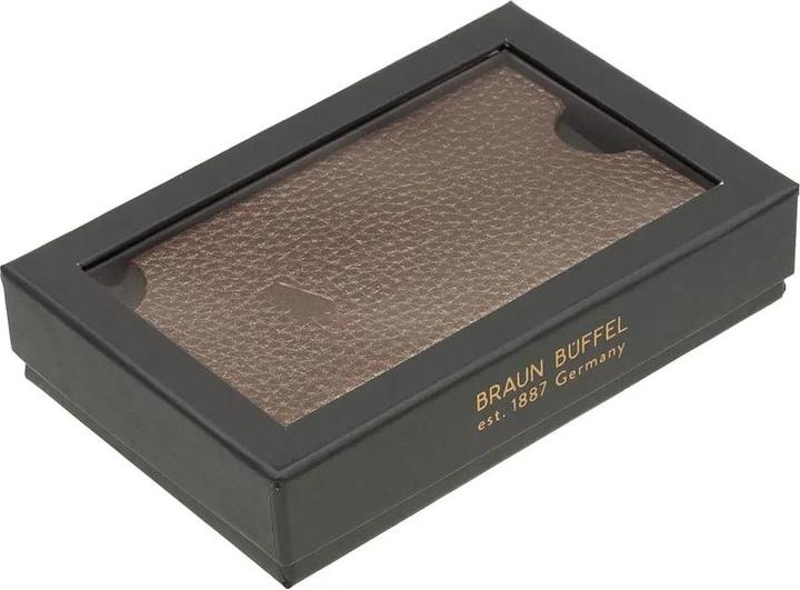 Actual product image Braun Büffel Ascoli credit card holder bronze small