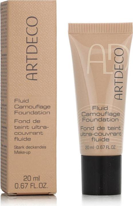 Produktbild Artdeco Foundation Fluid Camouflage 24 Warm / Golden Beige, 20 g (Warm 24 Golden Beige)