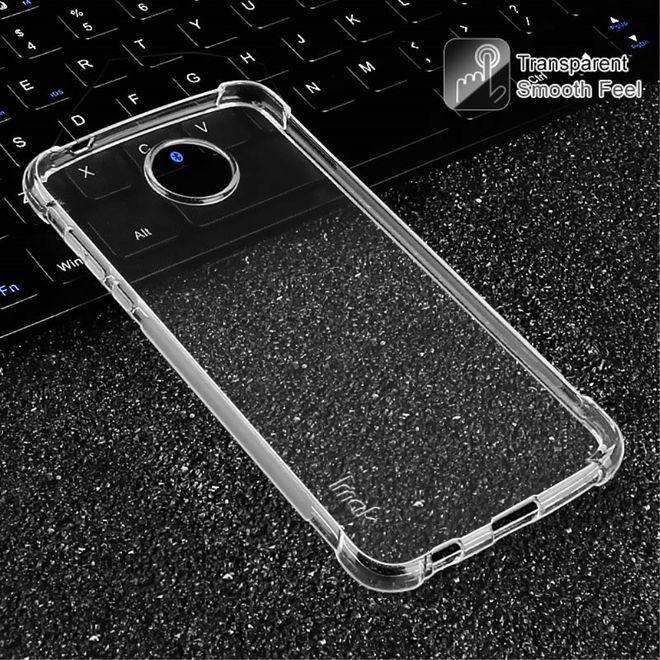 Actual product image Imak TPU plastic case with protective film (Motorola Moto Z2 Play)