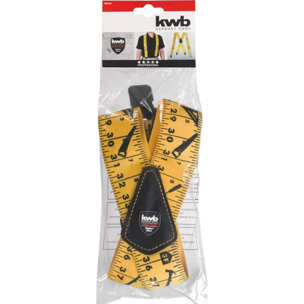 kwb, Herren, Gürtel, Hosentrger Gelb 100 cm, Gelb