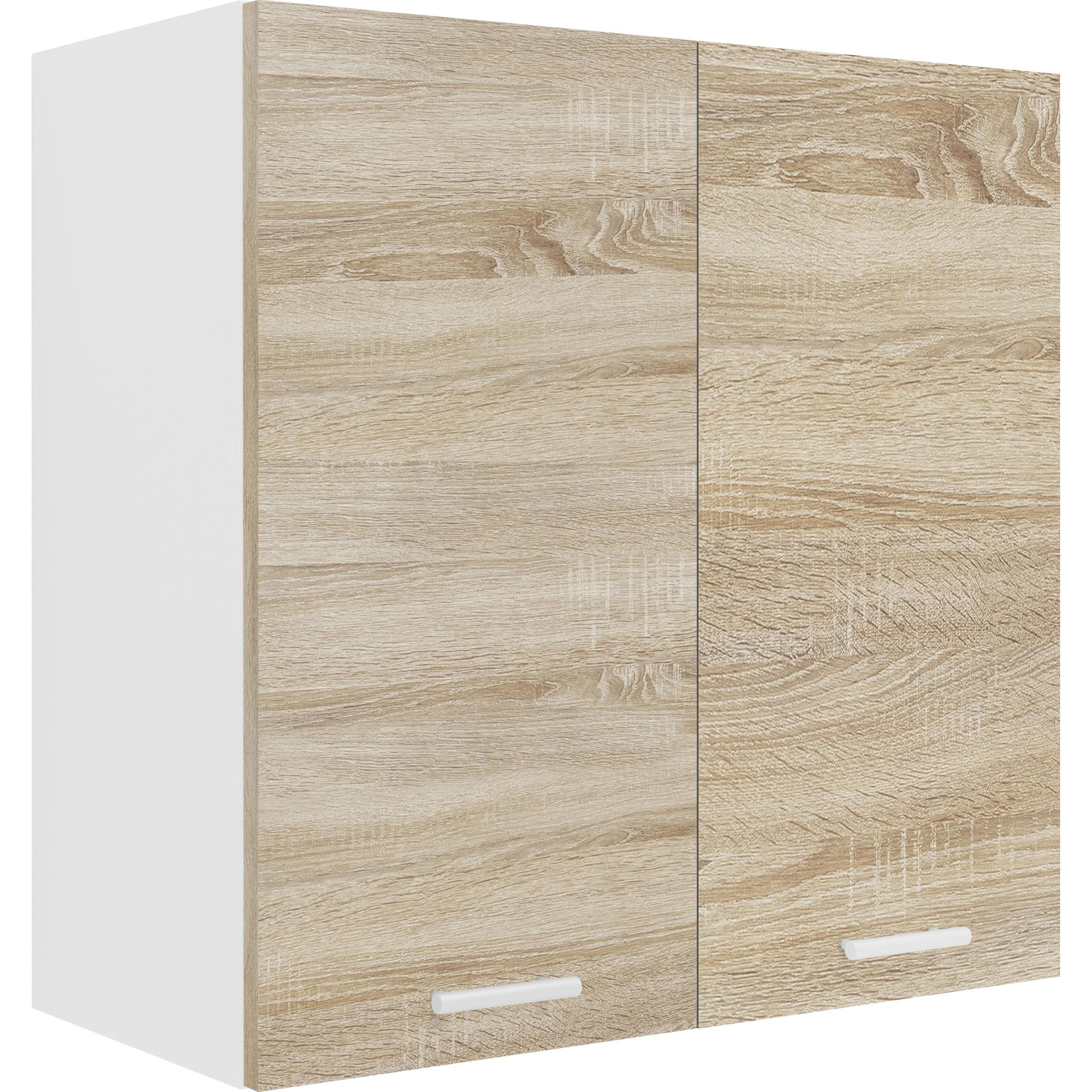 Thumbnail - VCM, Regal, Küchenschrank Breite 60 cm Holztür Hängeschrank Küche Küchenmöbel Esilo (60 x 60 x 31 cm)