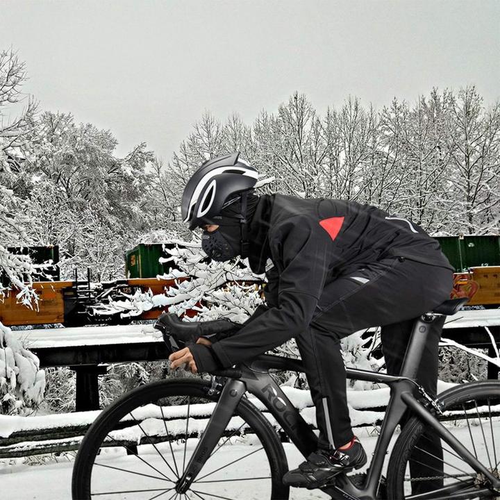 Actual product image Rockbros YPW021 Windproof Cycling Sports Jacket Size L - Black (L)