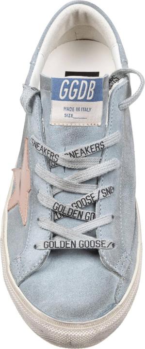 Actual product image Golden Goose super star sneakers in suede grey/pink (38)