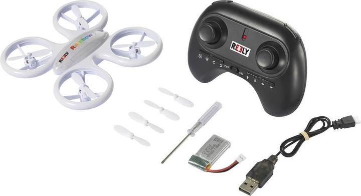 Produktbild Reely RAINBOW Quadrocopter RtF Einsteiger (Kinder Drohne)