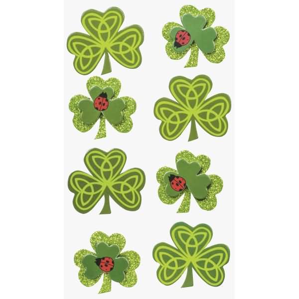 Produktbild Heyda Motivsticker Kleeblatt (8 Sticker)