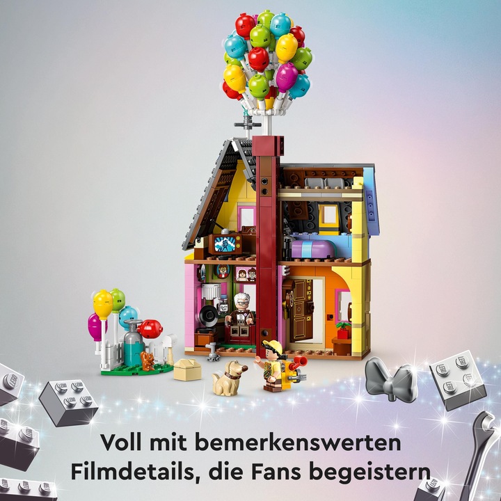 Actual product image LEGO Carl's house from "Upstairs (43217, LEGO Disney)