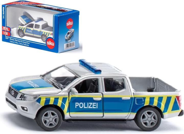 Produktbild Siku 2317 Nissan Navara Bundespolizei