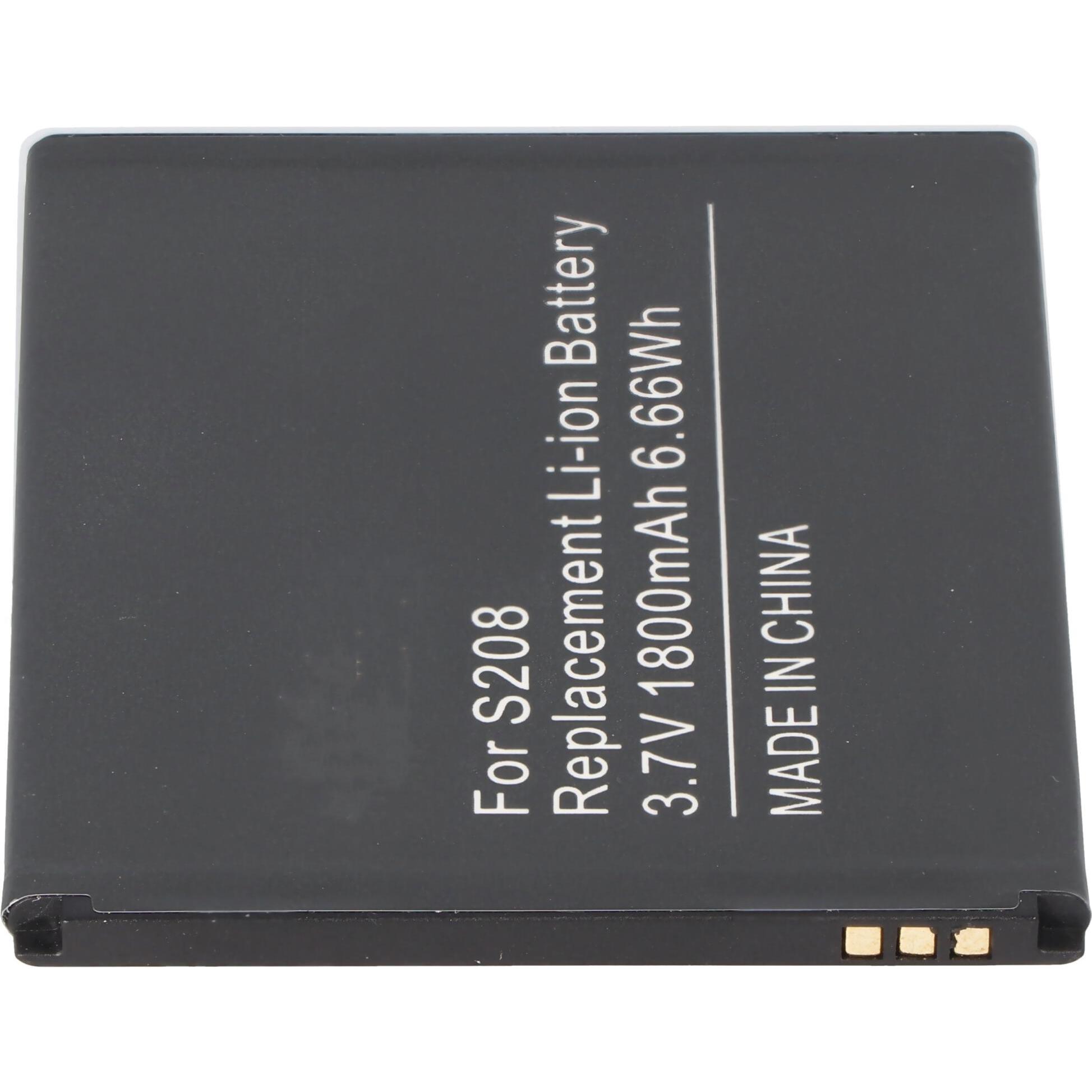 Thumbnail - XCell Li-Ion Akku passend für Cubot S208, JLY15050100001 Alta Calidad B10, 1800mAh 3.7V für Smartphone, Smartphone Akku