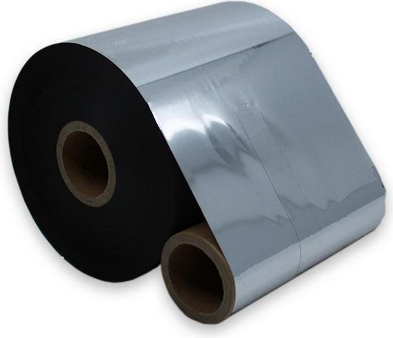 Produktbild Helvetikett Thermotransfer Farbband Wachs/Harz 90 mm x 600 m (9 cm, Schwarz)