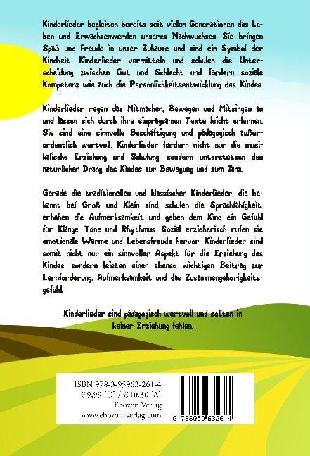 Produktbild Die grosse Kinderlieder Sammlung (Deutsch, Dana Zimmermann, 2016)
