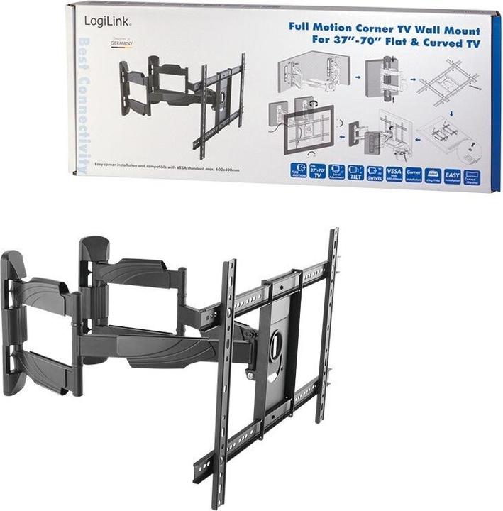 Produktbild LogiLink BP0047 (Wand, 45 kg, 37" - 70")