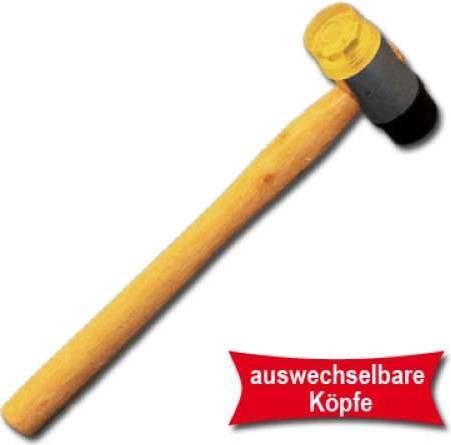 Image du produit Toya Marteau en métal/caoutchouc 35 mm (342 g)