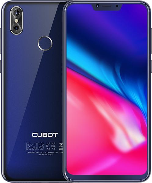 Cubot P20 (64 GB, Blue, 6.18", Hybrid Dual SIM, 4G)