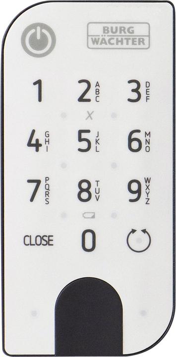 Actual product image Burg Wächter 50711 Code lock IP53 Bluetooth-capable (Electronic numerical code)