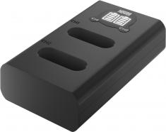 Produktbild Newell Set aus DL-USB-C Zweikanal-Ladegerät und zwei NP-BX1-Akkus für Sony (Kamera Akku Ladegerät)