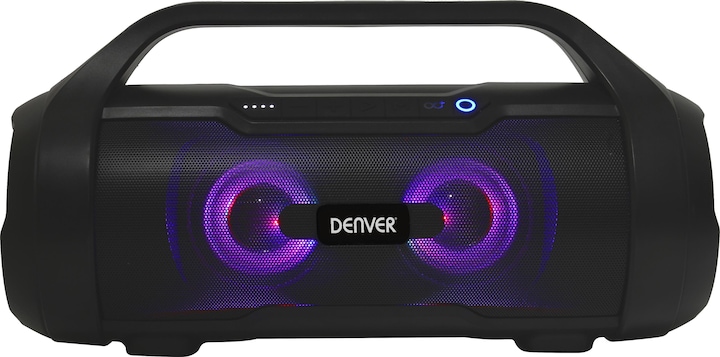 Immagine prodotto Denver BTG-615 Altoparlante portatile Mono Altoparlante portatile nero 19W (5 h, Batteria ricaricabile)