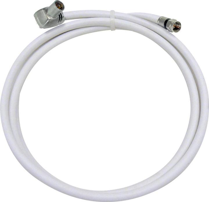 Produktbild Televes FS-FSW2015 1.5m F IEC Weiss Koaxialkabel (120 dB, Antennenkabel)