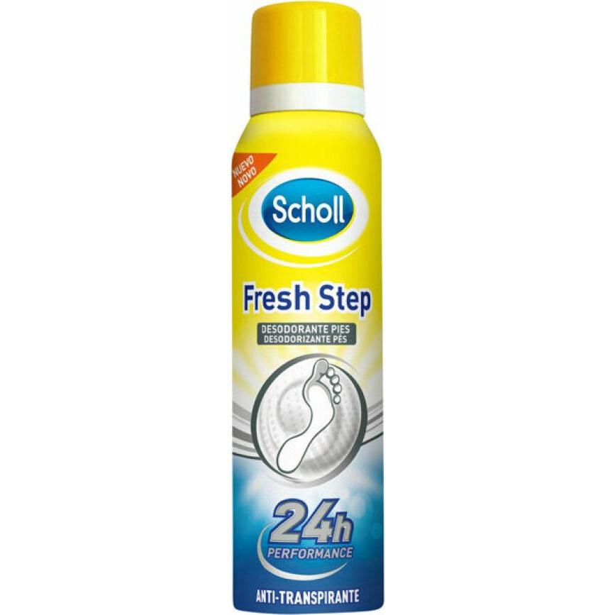 Thumbnail - Scholl, Fusspflegemittel, Fresh Step Shoe Spray Mild Foot Deodorant with Long-Lasting Effect Against Unpleasant Odors 15...