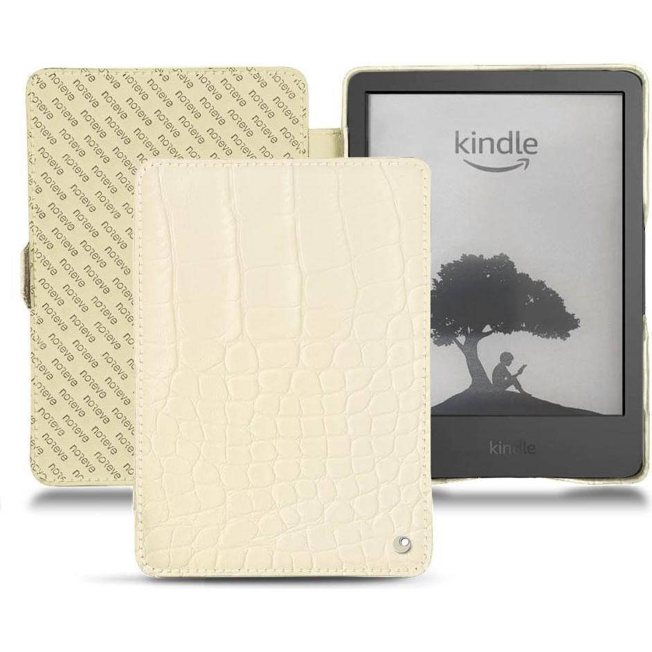 Noreve Lederschutzhülle horizontal (Kindle), Tablet Hülle, Beige