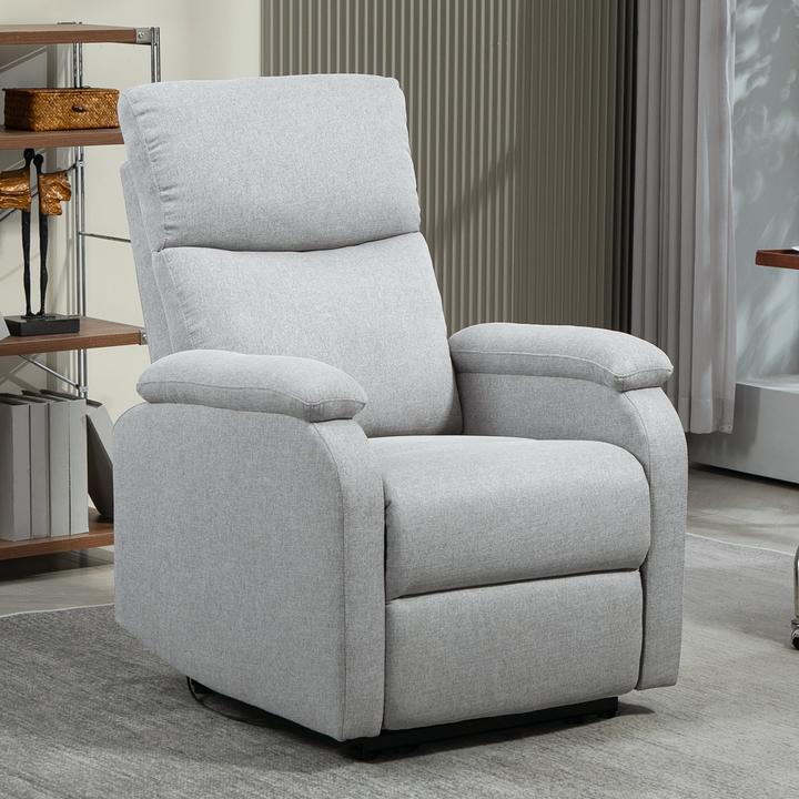 Actual product image Homcom Relaxsessel Polyester Grau