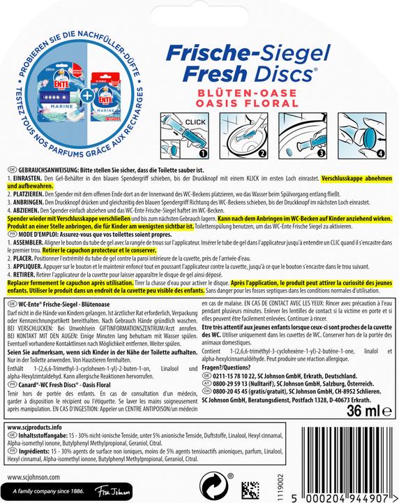 Produktbild WC-Ente Frische-Siegel Original