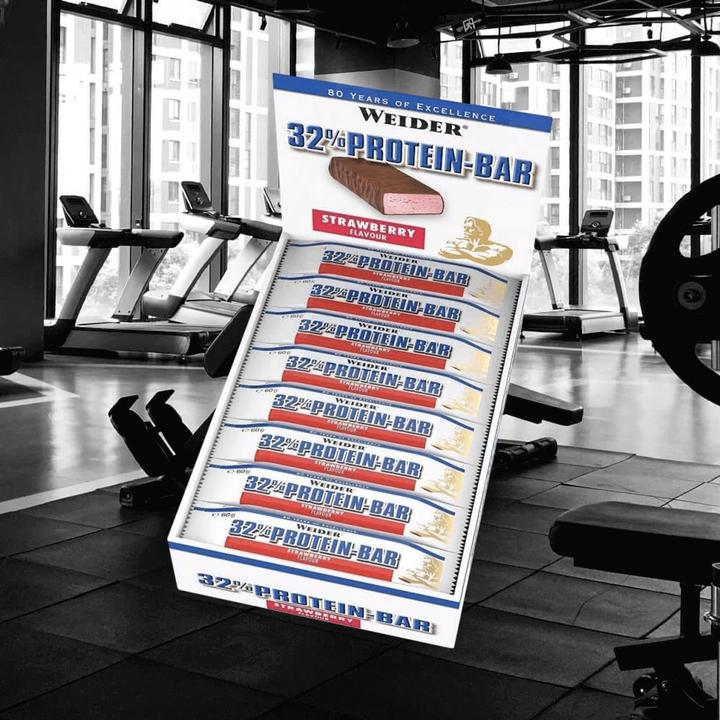 Actual product image Weider 32% Protein Bar (826 g, 12 pcs.)