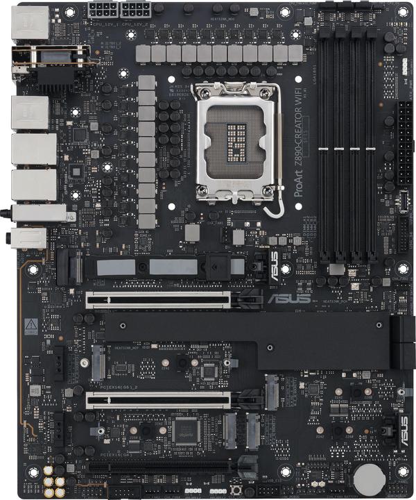 Image du produit ASUS MB PROART Z890-CREATOR WIFI (Intel,LGA1851,DDR5,ATX) (LGA 1851, Intel Z890, ATX)