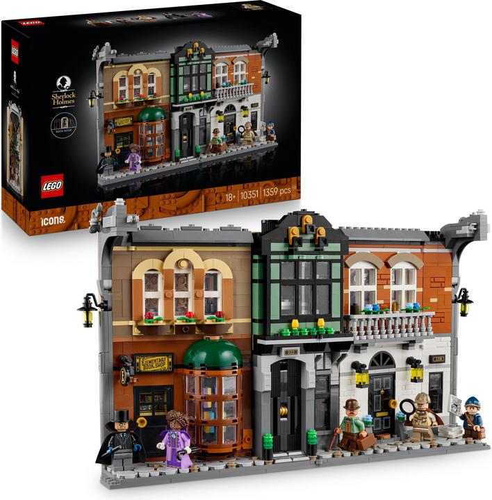 Actual product image LEGO Sherlock Holmes: Bücherstütze (10351, LEGO Icons)