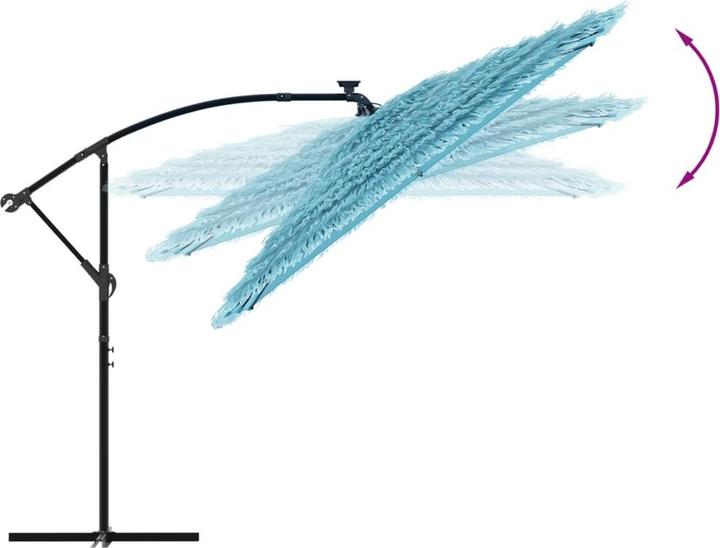 Image du produit vidaXL Parasol avec mât (2.46 m)