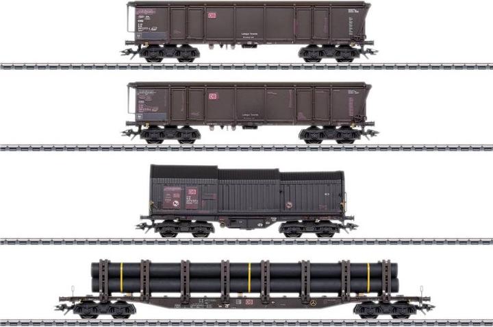 Märklin 46915 H0 4er-Güterwagen-Set der DB AG, MHI (Track H0)