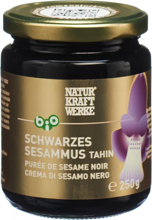 Produktbild NaturKraftWerke Schwarzes Sesammus Tahin (250 g)