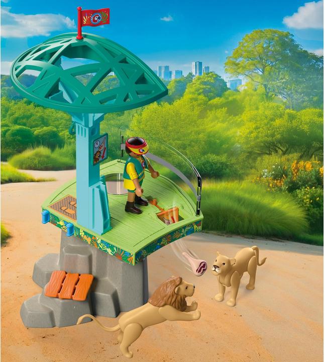 Actual product image Playmobil 72070 Zoo: Wildnis-Kletterpark