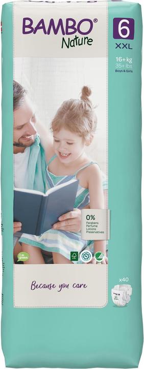 Bambo XL Tall-Bag (Gr. 6, Tragepack, 44 Stück)