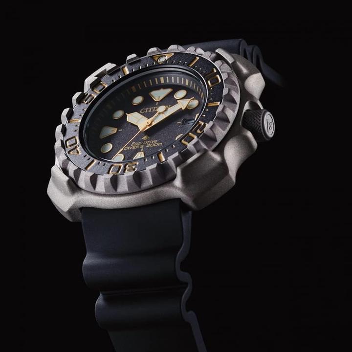 Actual product image Citizen BN0220-16E Eco-Drive Promaster Titanium 47mm 20ATM (Diving watch, 47 mm)