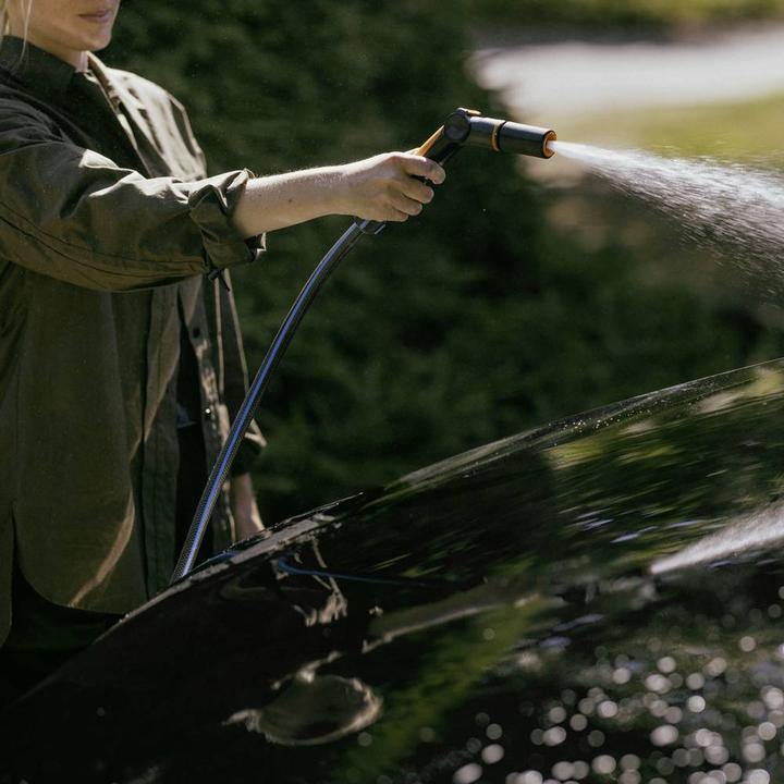 Immagine prodotto Fiskars Pistola a spruzzo, 2 funzioni, Portata infinitamente variabile, Con regolatore frontale e
