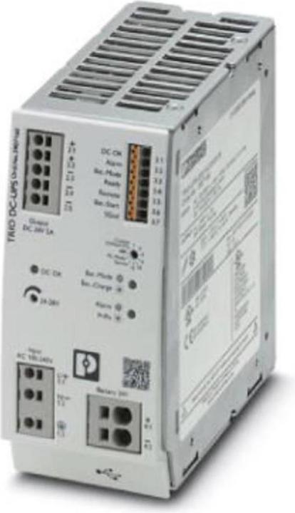 Produktbild Phoenix Contact TRIO-UPS-2G/1AC/24DC/5 (120 W, Online-Doppelwandler USV)