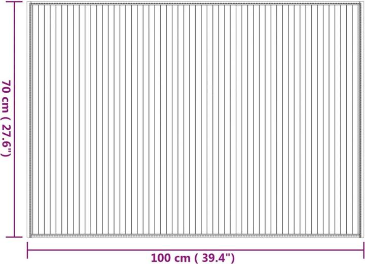 Produktbild vidaXL Teppich (70 x 100 cm)
