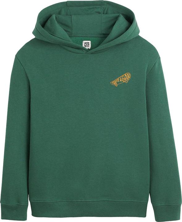 Image du produit La Redoute Collections Sweat à capuche avec motif skateur sur le devant (110)