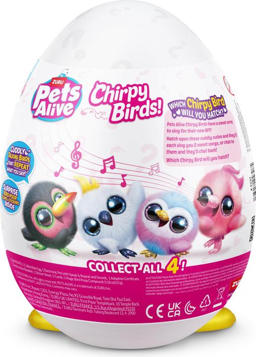 Actual product image Zuru Chirping bird (23 cm)