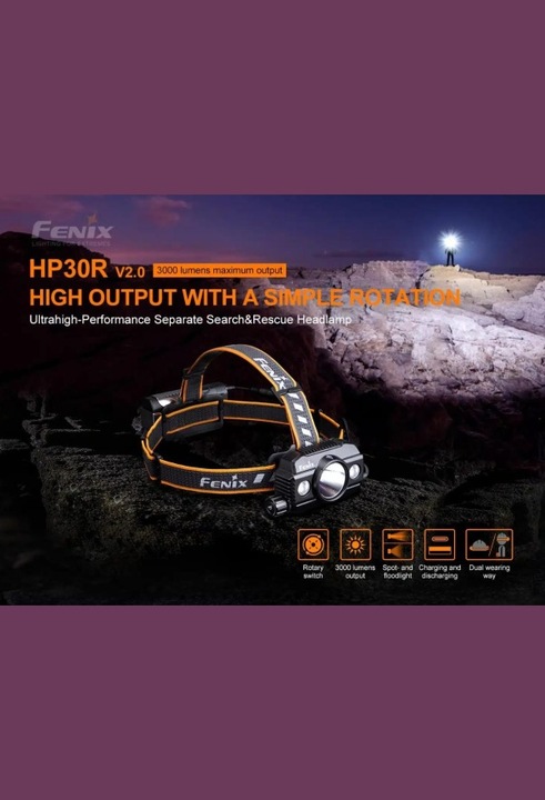 Produktbild Fenix Hp30r V 2.0 (3000 lm)