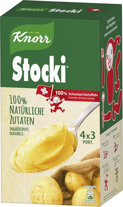 Knorr Stocki 100% Natürlich Kartoffelstock mit Schweizer Kartoffeln (440 g)