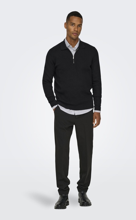 Immagine prodotto Only & Sons Onscooper Reg Ls 12 Half Zip Polo (XS)