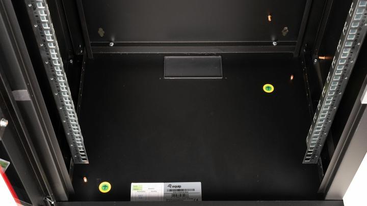 Produktbild equip Netzwerkschrank 19" 16U 600x450mm schwarz (16 HE, 19 Zoll Rack)