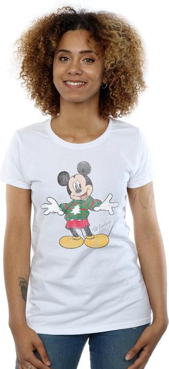 Produktbild Disney Mickey Mouse Christmas Jumper TShirt (XXL)