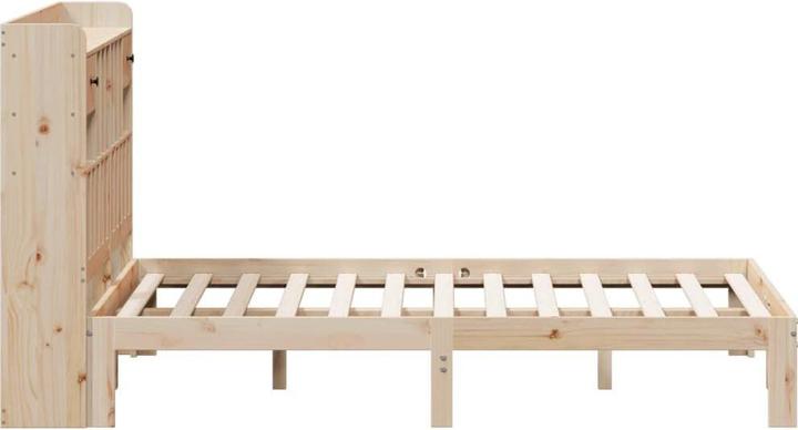 Produktbild vidaXL Bett mit Regal (140 x 200 cm)