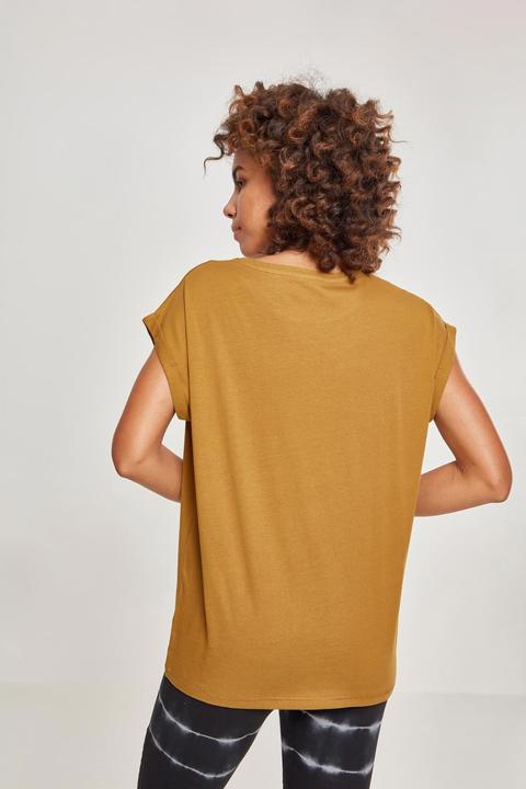 Actual product image Urban Classics Ladies Extended Shoulder Tee (S)
