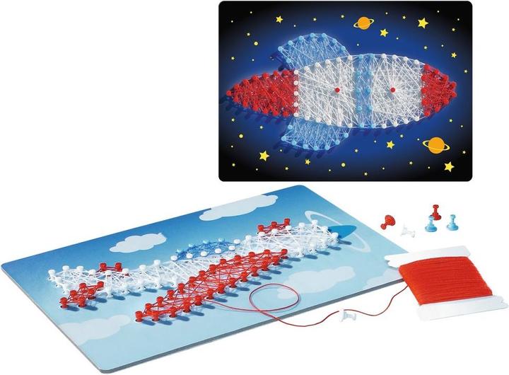 Actual product image Ravensburger String It Vehicles (240 pieces)