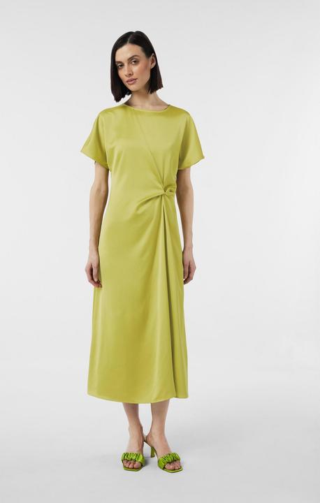 Actual product image Comma Kleid Fliessendes Satinkleid mit Knotendetail (38)