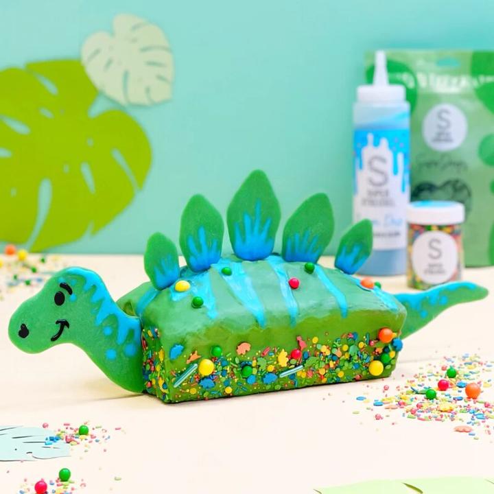 Actual product image Super Streusel Drip Cake Glasur Schwarz
