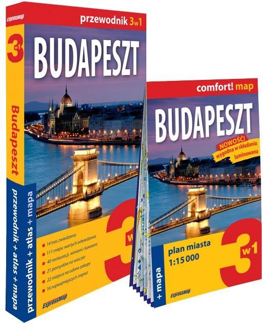Actual product image Komfort! Karte Budapest 3in1